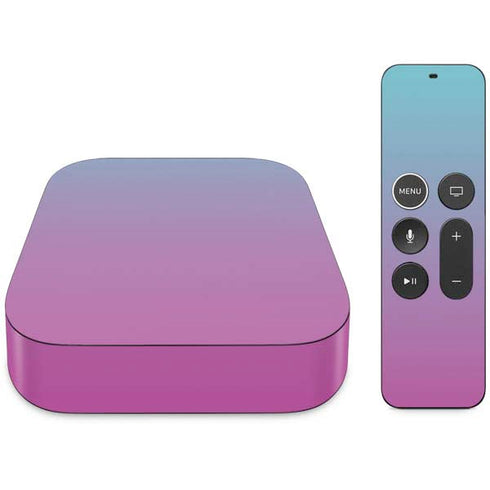 Purple and Blue Ombre Apple TV Skin